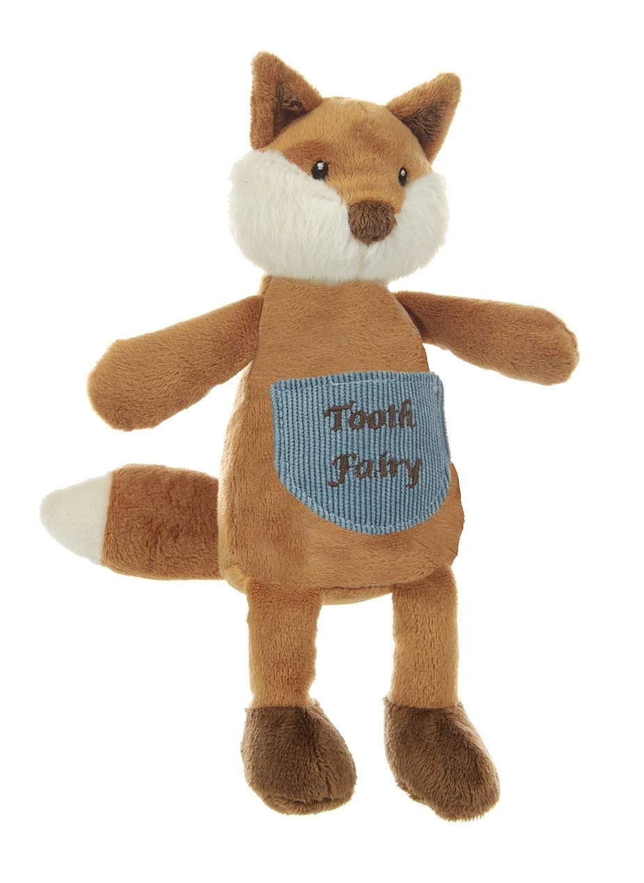 Amazon.com: Maison Chic 24109A Phil The Fox Tooth Fairy Plush Toy
